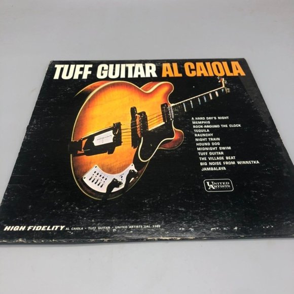Tuff guitar al caiola vinyl record United artist record - Picture 1 of 4